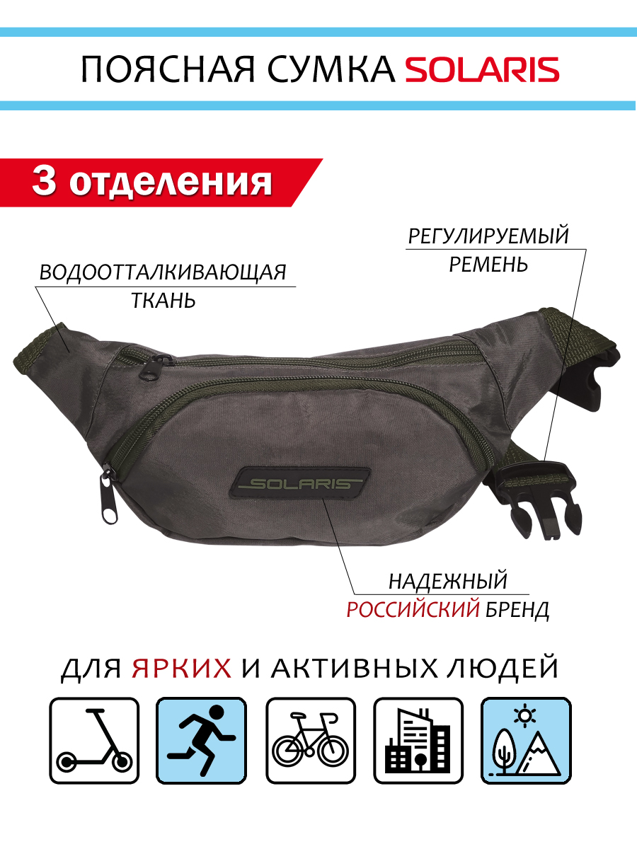 Сумка Solaris поясная - фото 1