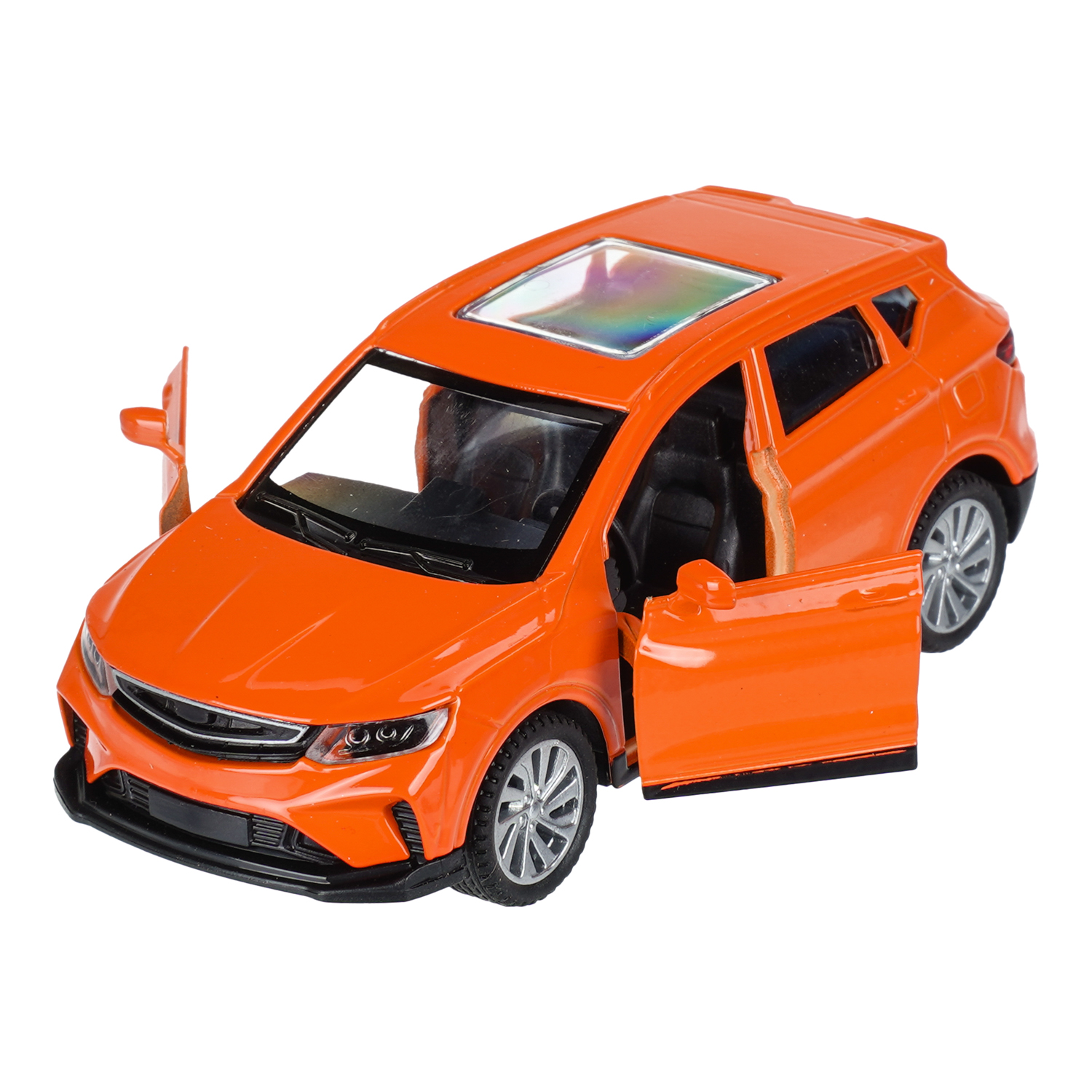 Автомобиль Технопарк Geely Оранжевая 410597 - фото 3