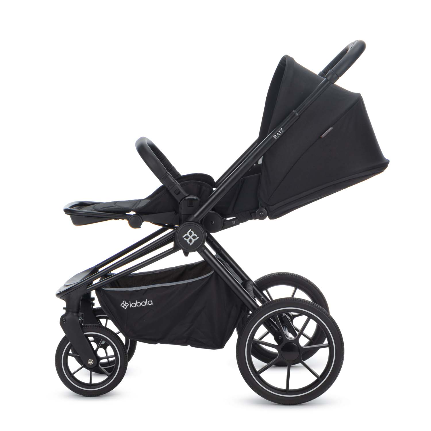 Коляска 2в1 Labala Raiz Night black - фото 9