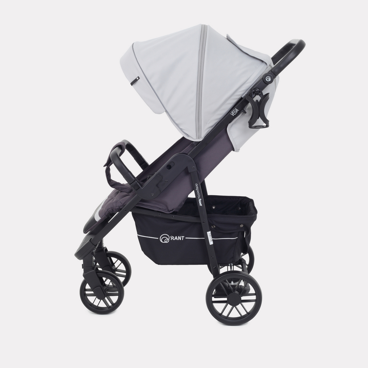Коляска прогулочная Rant серый - фото 14