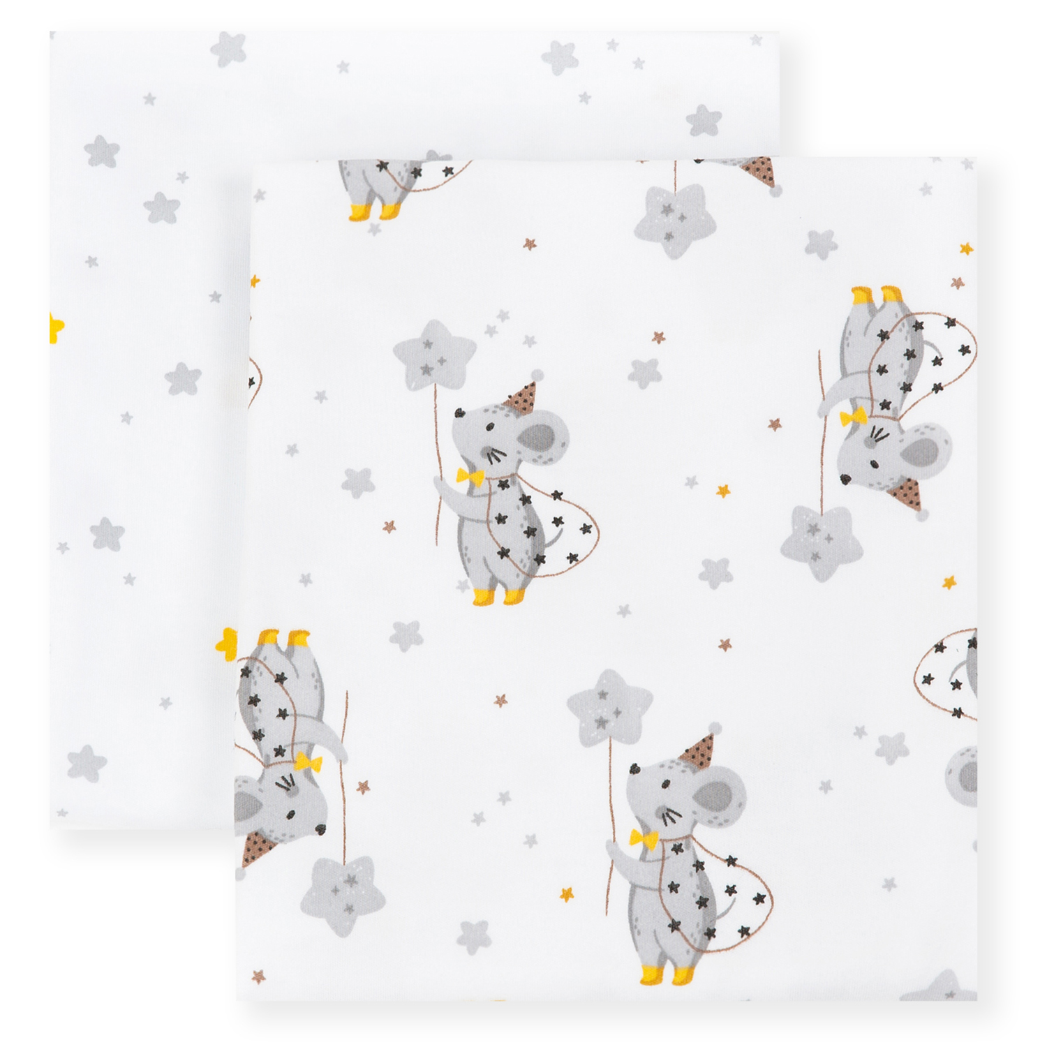 Пелёнка inlovery трикотаж 85х100 см 2 шт. - фото 1