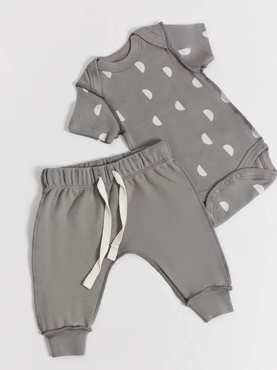 Комплект Mark Formelle (Марк Формэль) 89405/дольки на сером +серый - фото 14