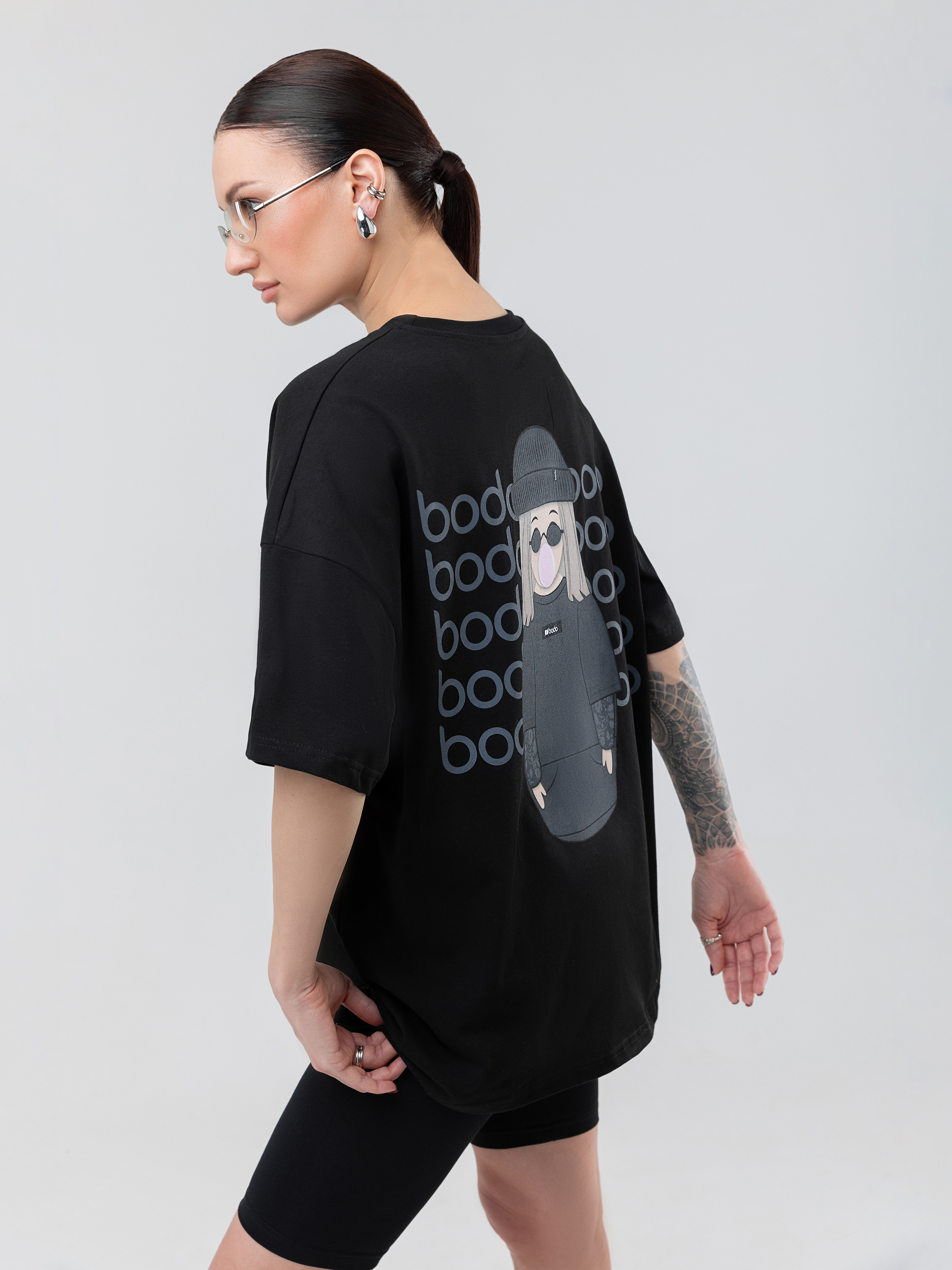 Футболка Bodo 36-138MU_черный - фото 1