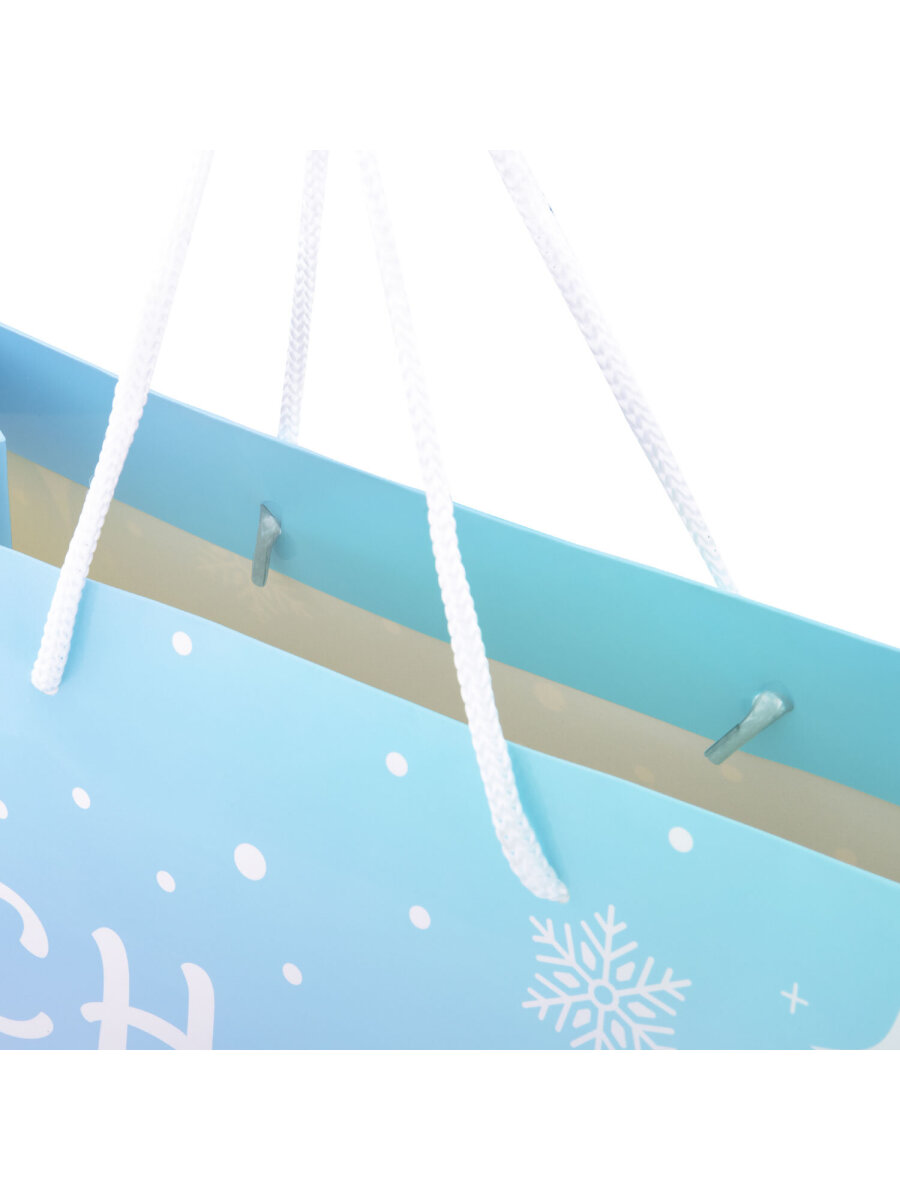 Пакет подарочный новогодний Золотая сказка пакетики для подарков и сладостей набор 4 штуки - фото 6