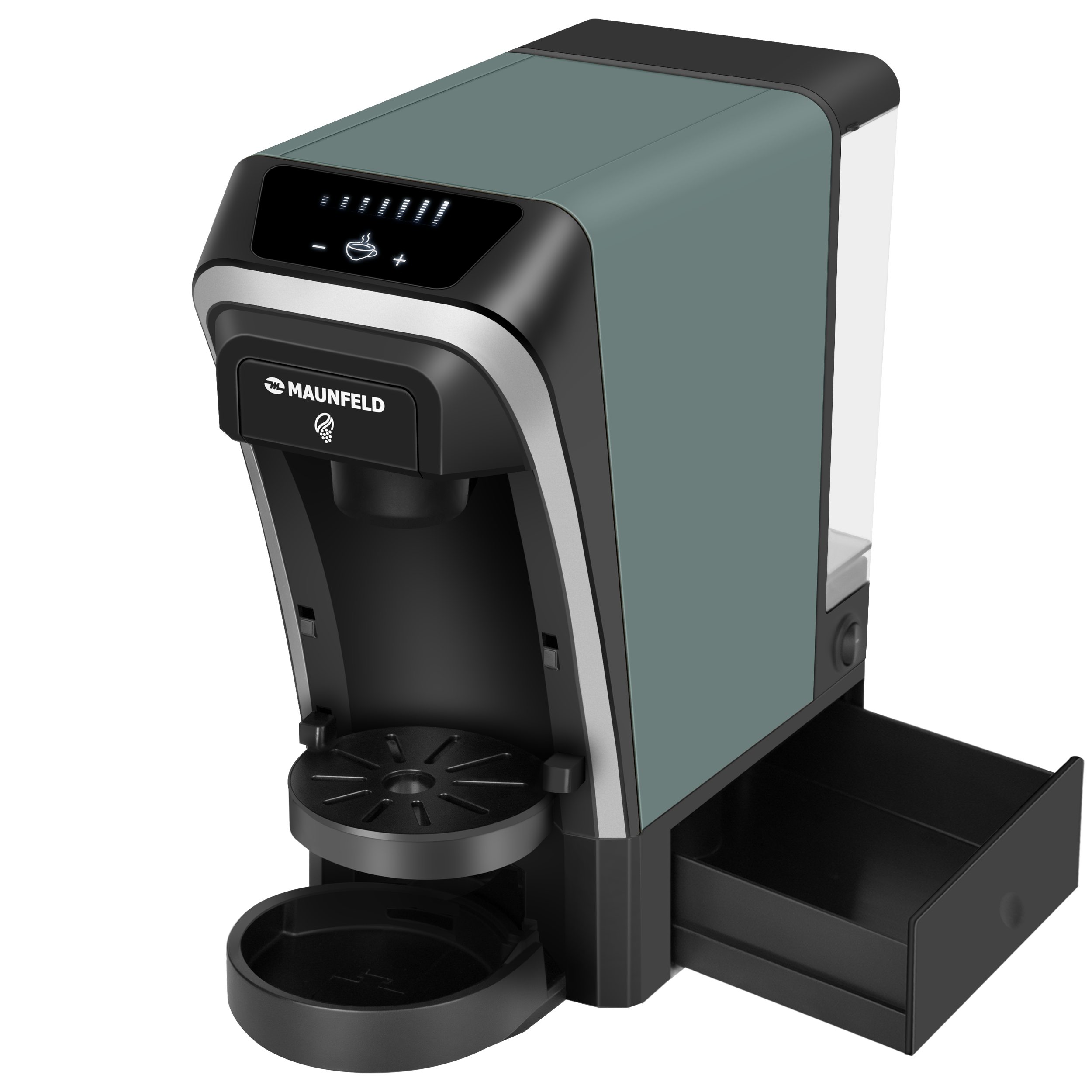 Кофеварка капсульного типа 2в1 MAUNFELD MCCM-CM823GR - фото 5