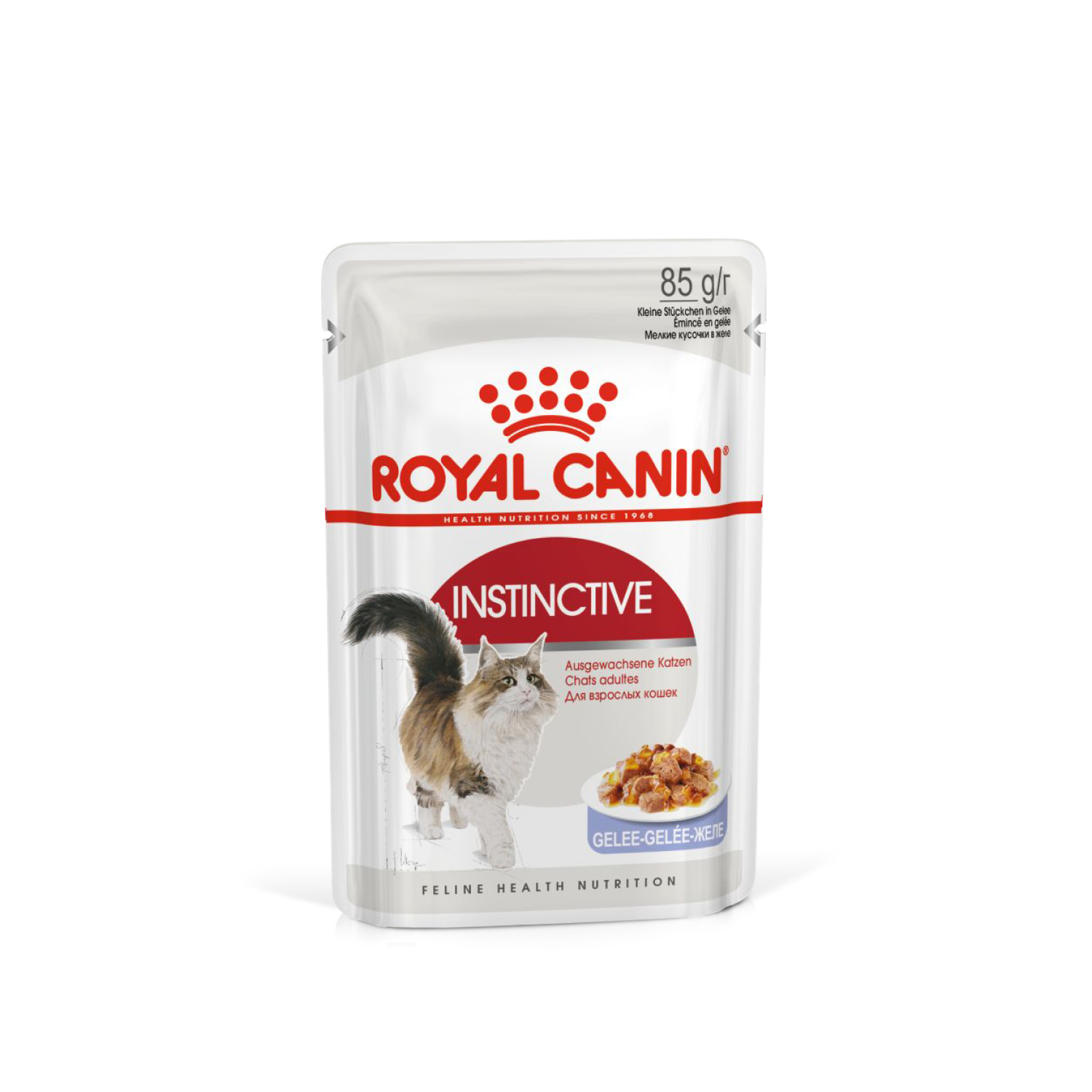 Корм влажный для кошек ROYAL CANIN Instinctive 85г желе пауч 77848 - фото 11