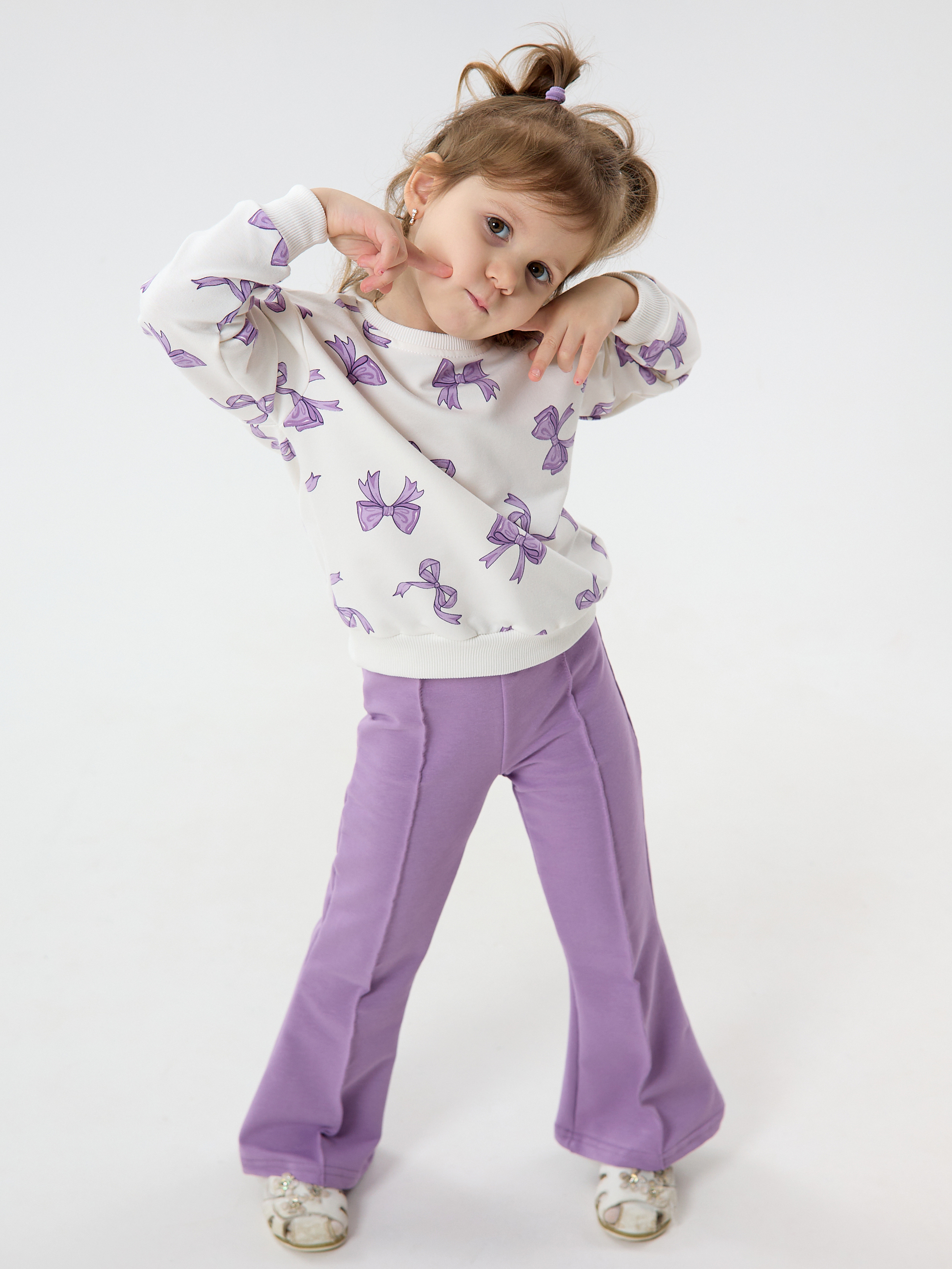 Костюм YAXX 022--Костюм бант/фиолетовый - фото 4