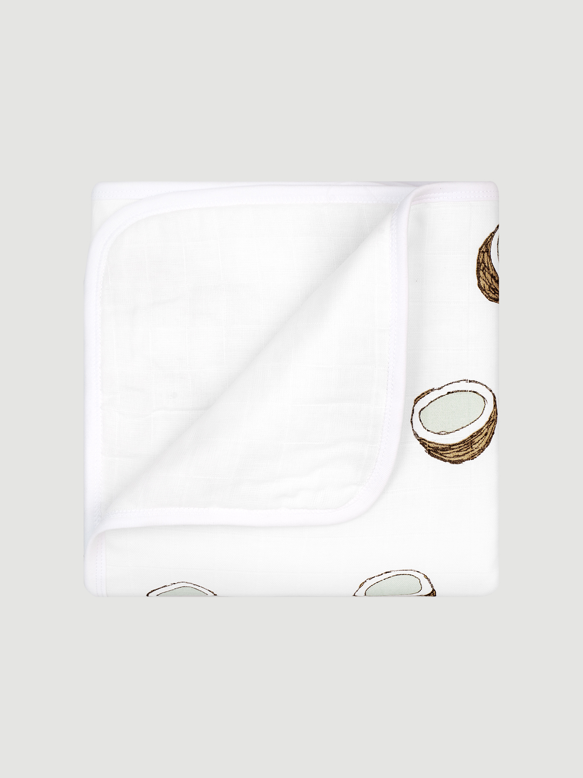 Одеяло Mjolk Кокосы 75 x 100 см муслин - фото 2