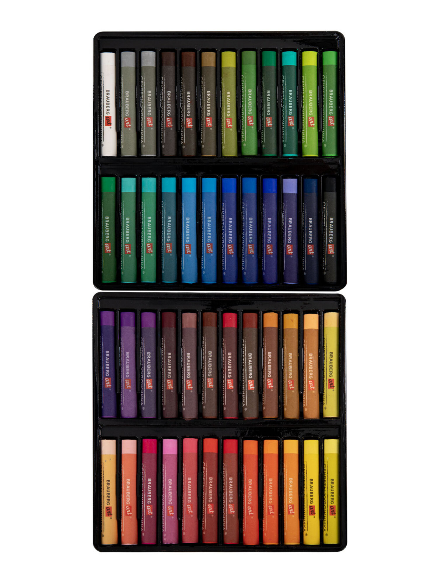 Пастель масляная Brauberg 48 шт. - фото 3