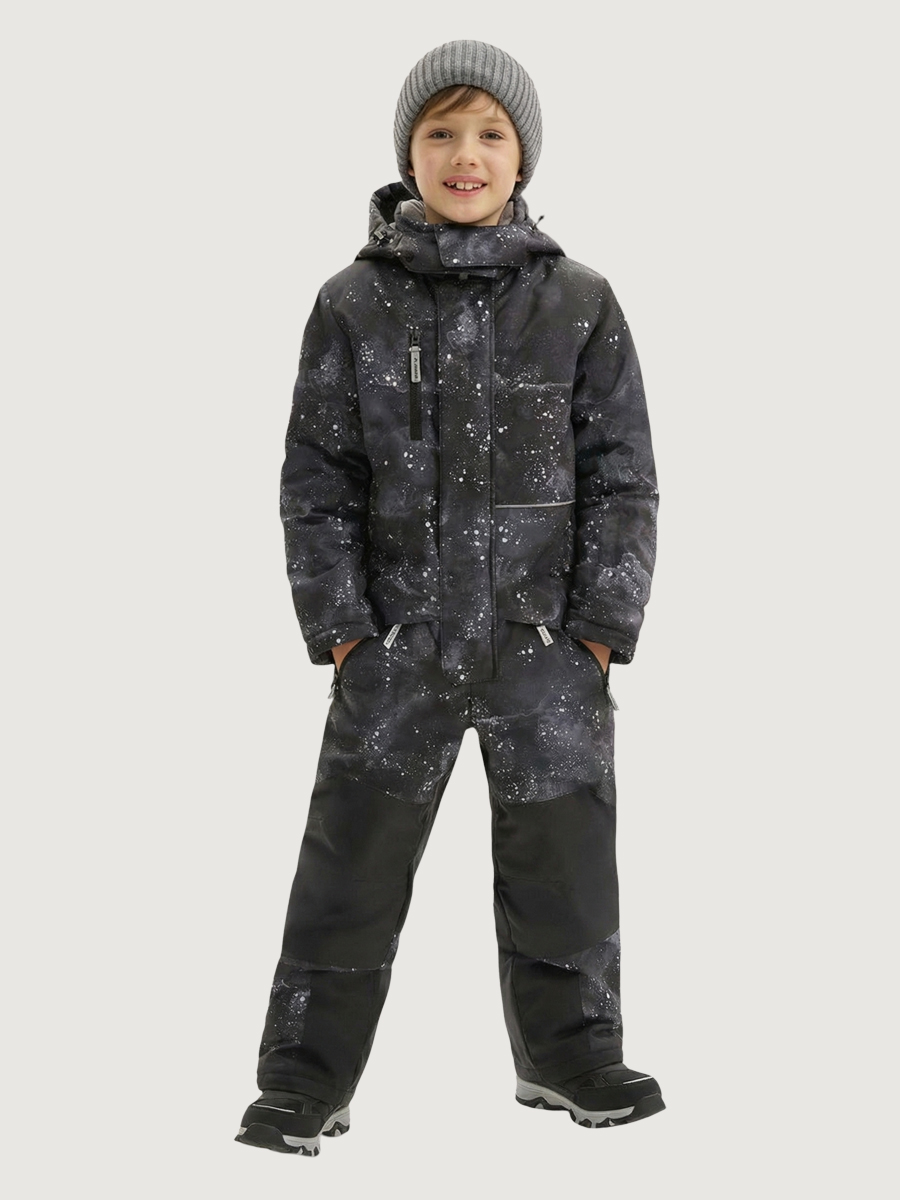 Комбинезон NIKASTYLE 8з3525 графит/черный - фото 1