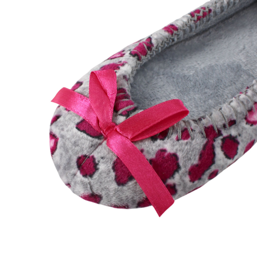 Тапочки Europen A9008-СВ EUROPEN Тапочки домашние,серо-фиолетовый - фото 5