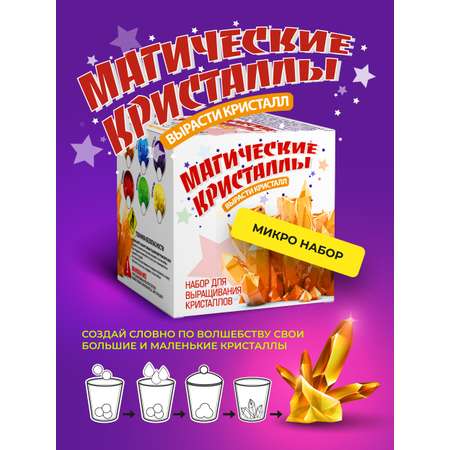 Набор для опытов ВИСМА Магические кристаллы