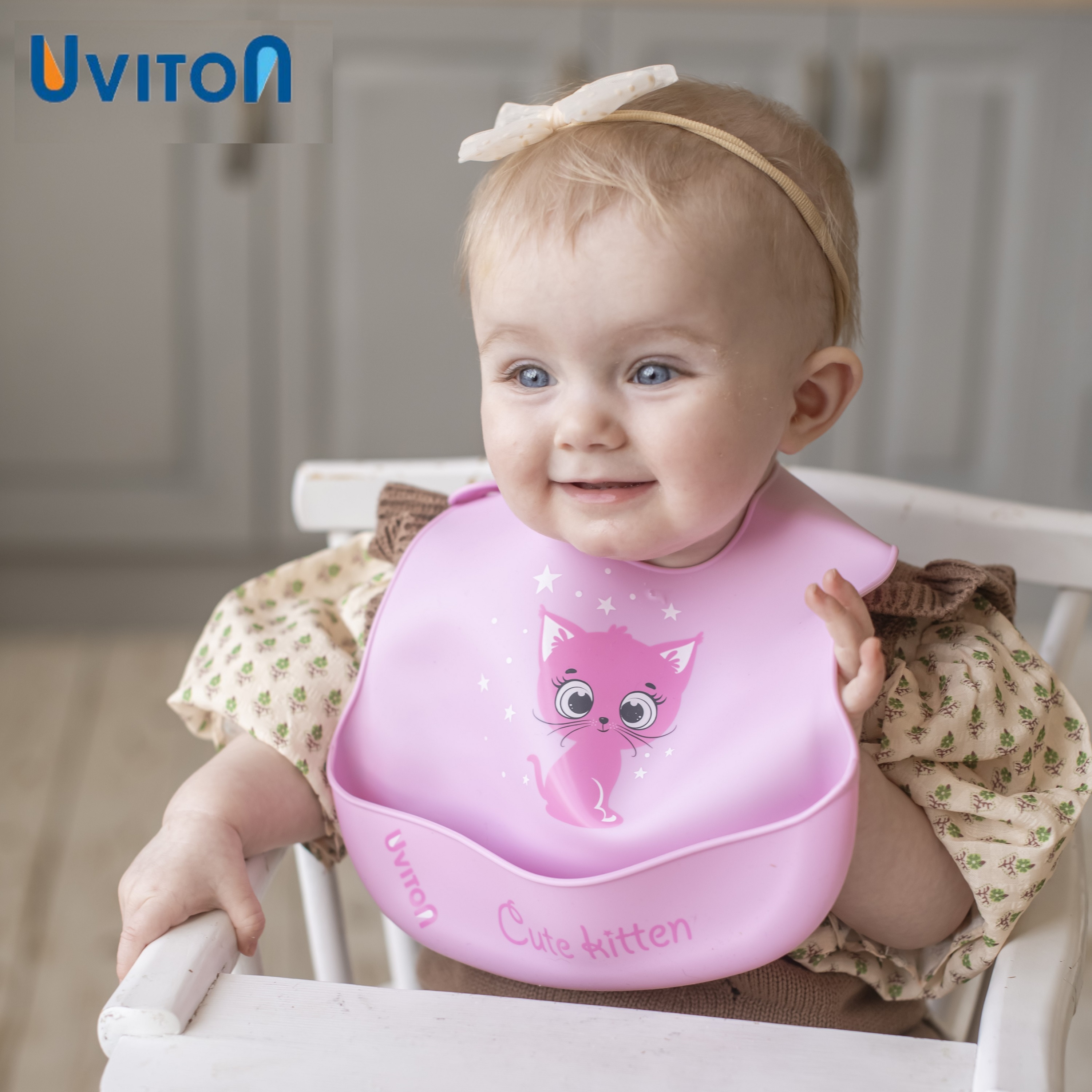 Нагрудник Uviton силикон 1 шт. - фото 7