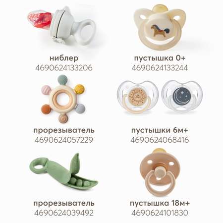 Клипса для пустышки Happy Baby
