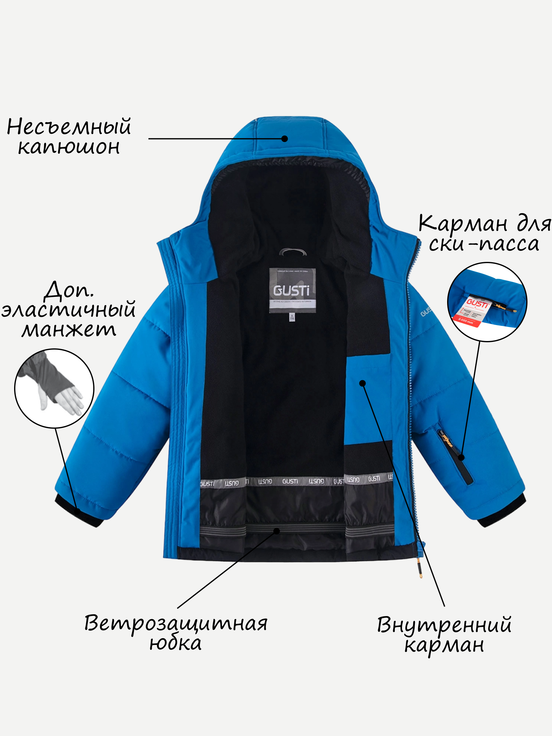 Комплект GUSTI GW5BS978-NAUTICAL - фото 4