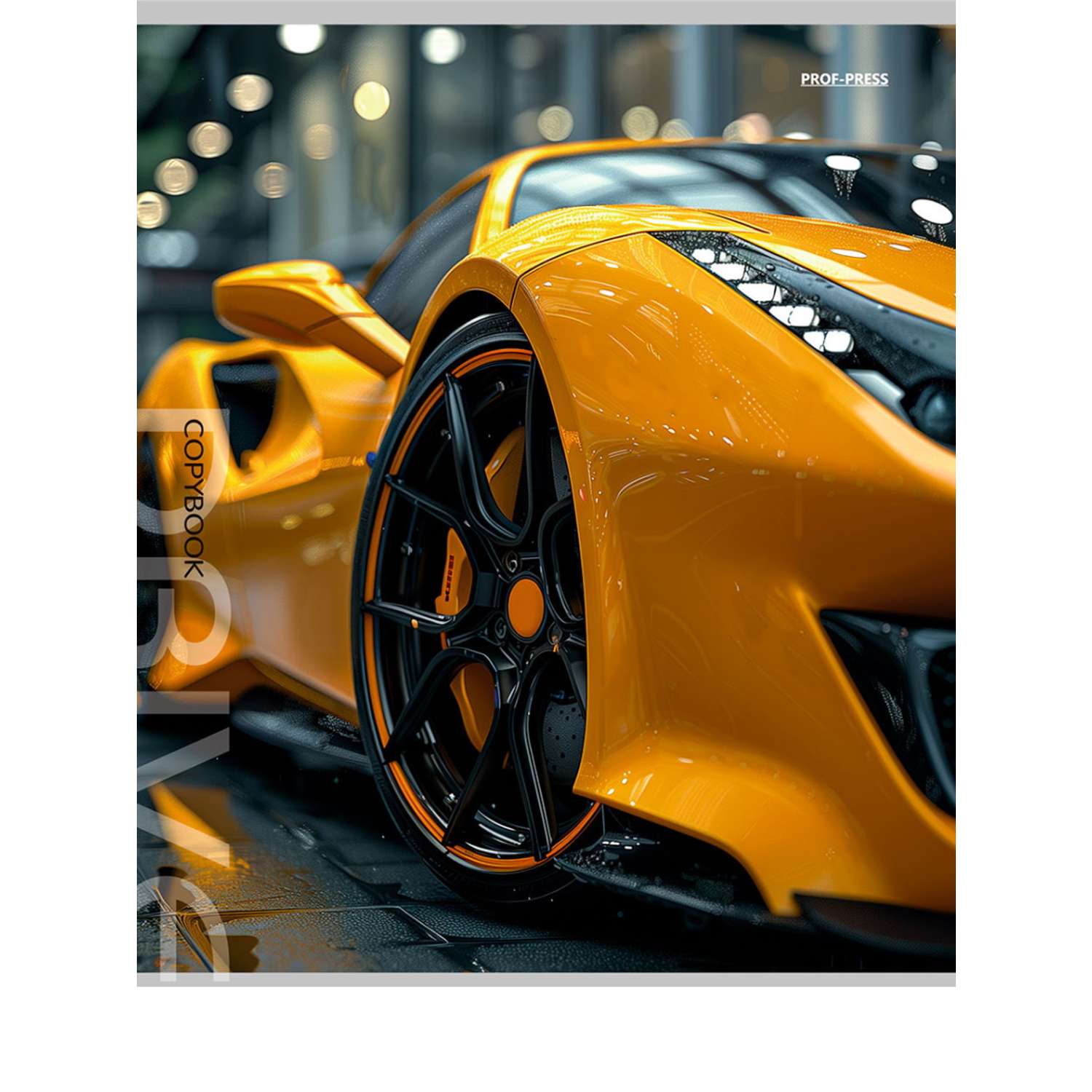 Тетрадь Prof-Press клетка 96 лист. в ассортименте - фото 4