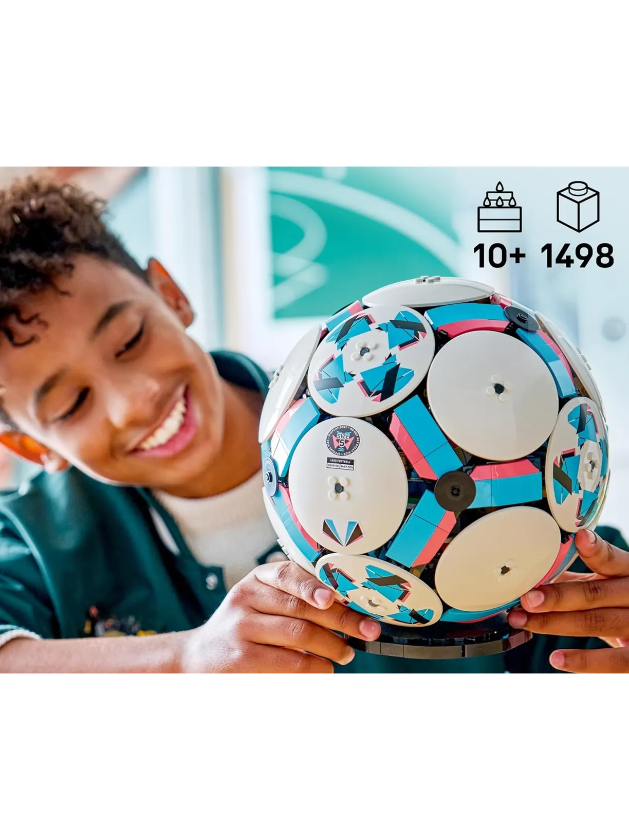 Конструктор LEGO Editions футбольный мяч 1498 дет. - фото 2