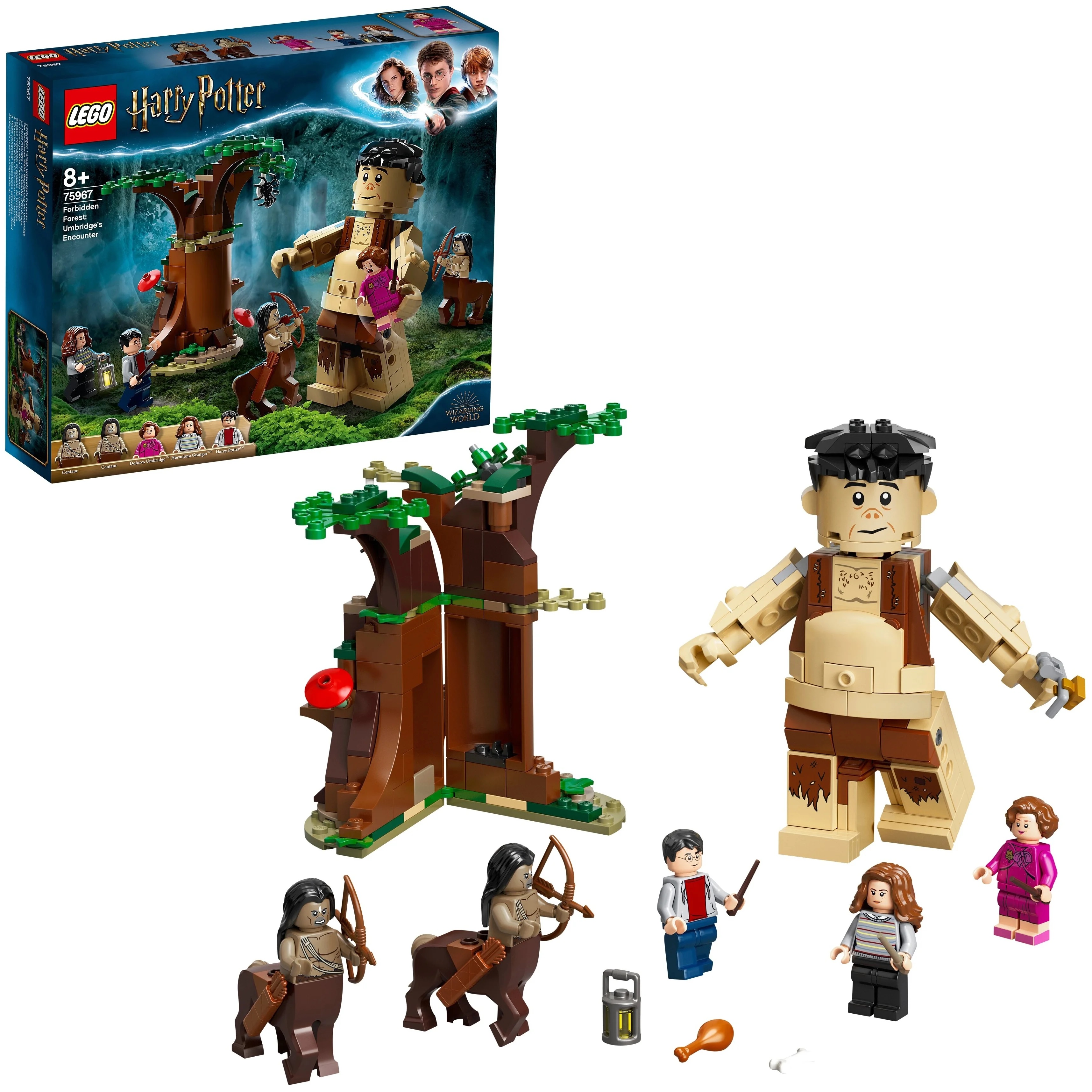 Конструктор LEGO Harry Potter Грохх и Долорес Амбридж блочный - фото 1