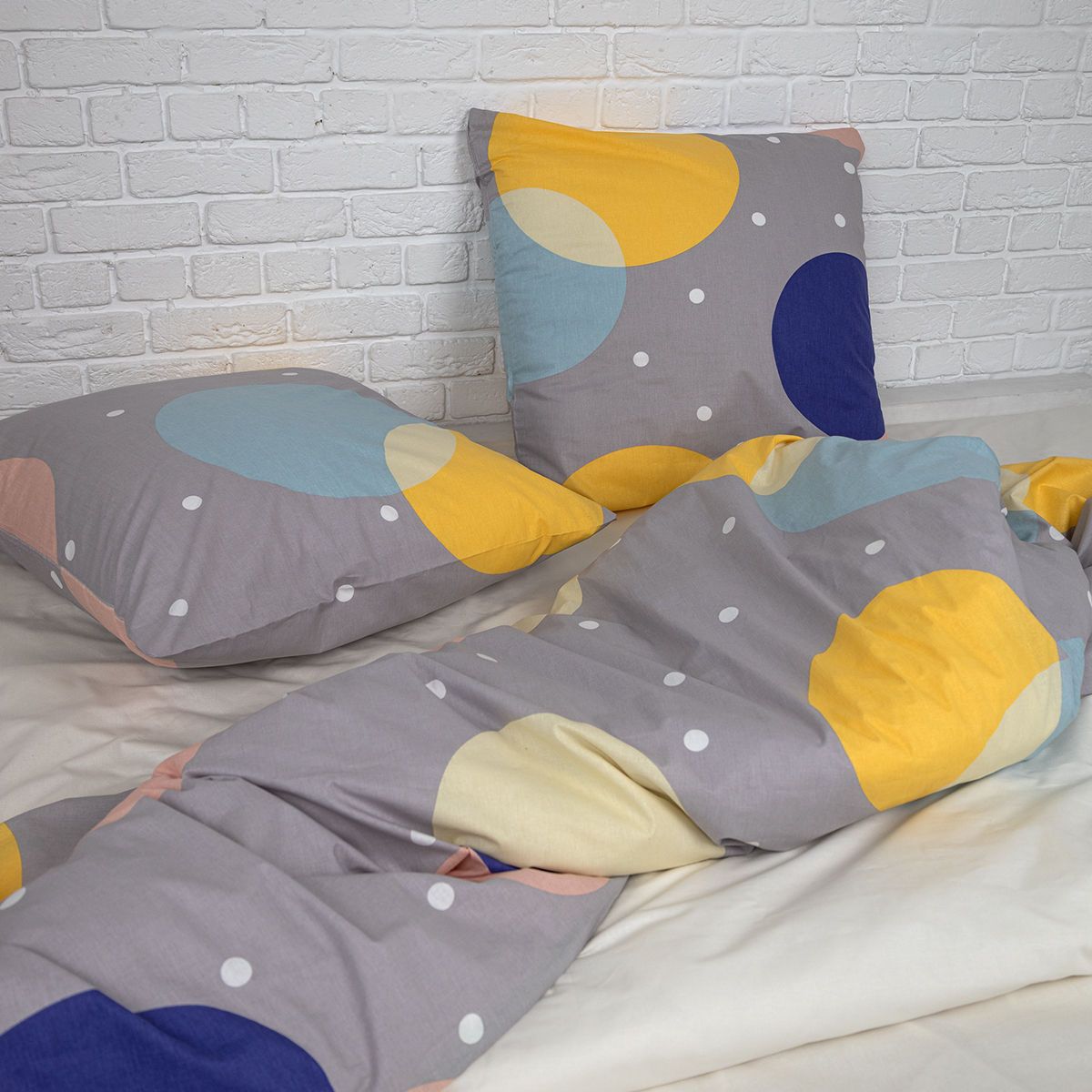 Комплект постельного белья BRAVO Поллита двуспальный 4 предм. - фото 8