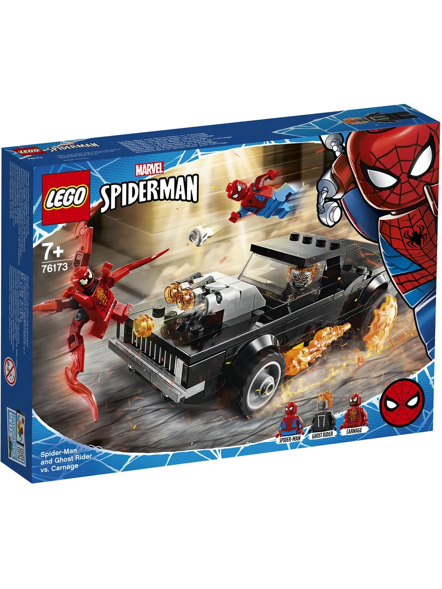 Конструктор LEGO Marvel Super Heroes Человек-Паук против Карнажа 212 дет. - фото 1