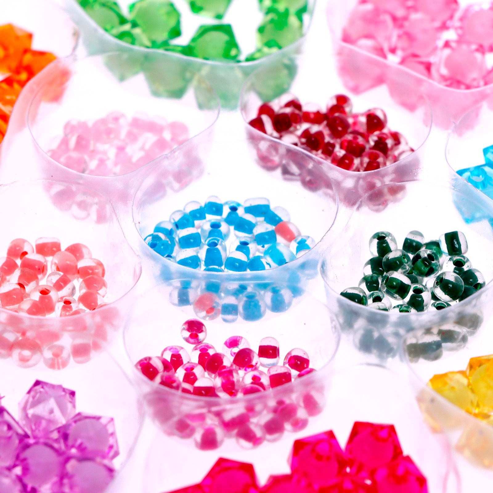 Набор для творчества Выбражулька бисер Цветочек - фото 5