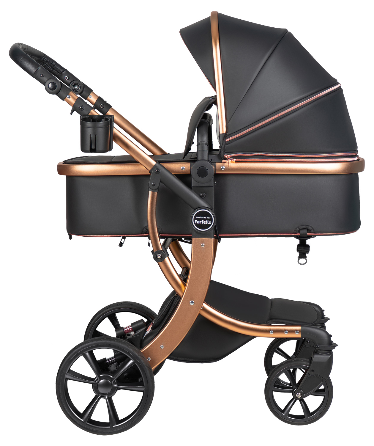 Коляска трансформер Aimile Adventurer черный - фото 21