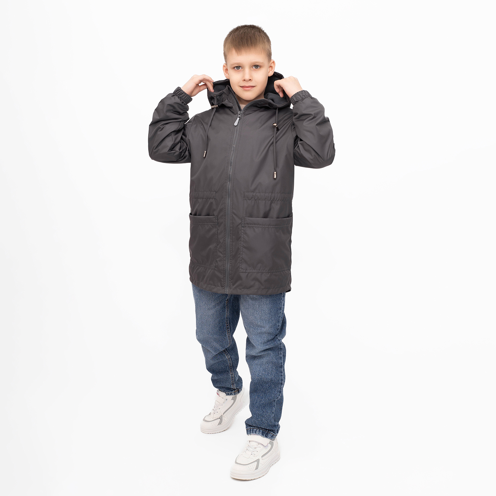 Ветровка Arctic kids 20-022 серый - фото 2