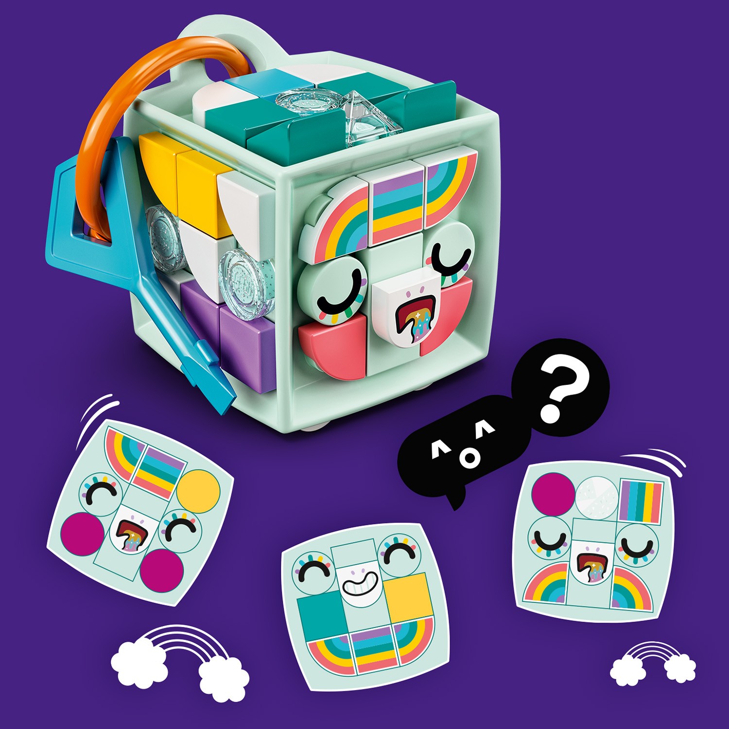 Конструктор LEGO DOTS Брелок для сумки Единорог - фото 10