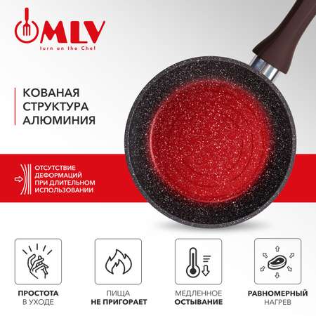 Сковорода с антипригарным покрытием Moulin Villa Chocolate Pie 20 см