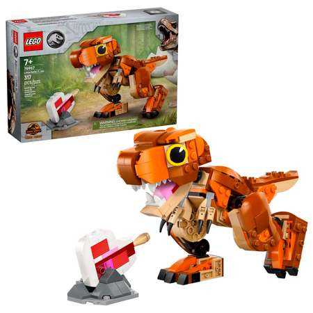 Конструктор LEGO Jurassic World Маленький обжора: Ти-Рекс блочный