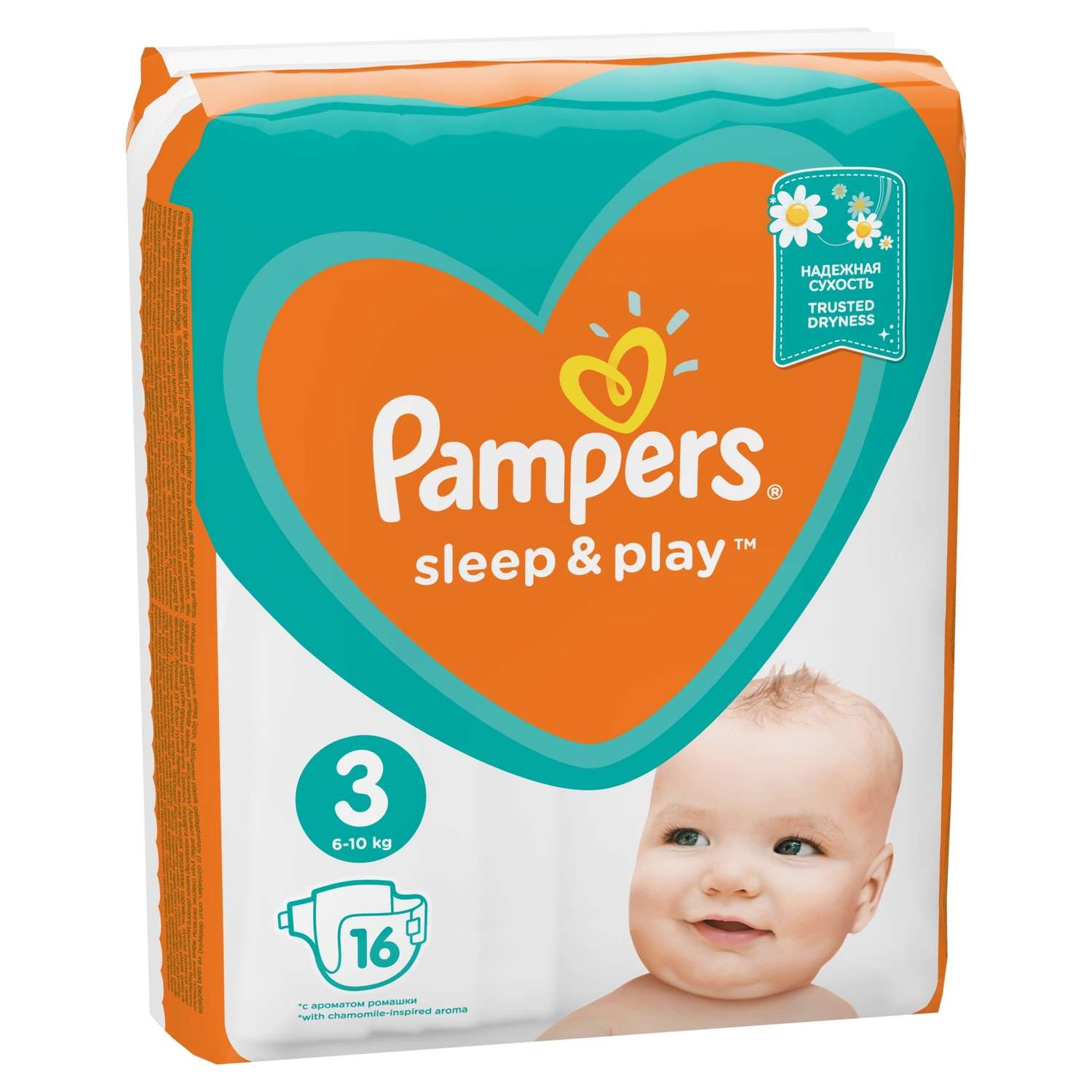 Подгузники Pampers Sleep and Play 3 (6-10 кг) 16 шт. - фото 3