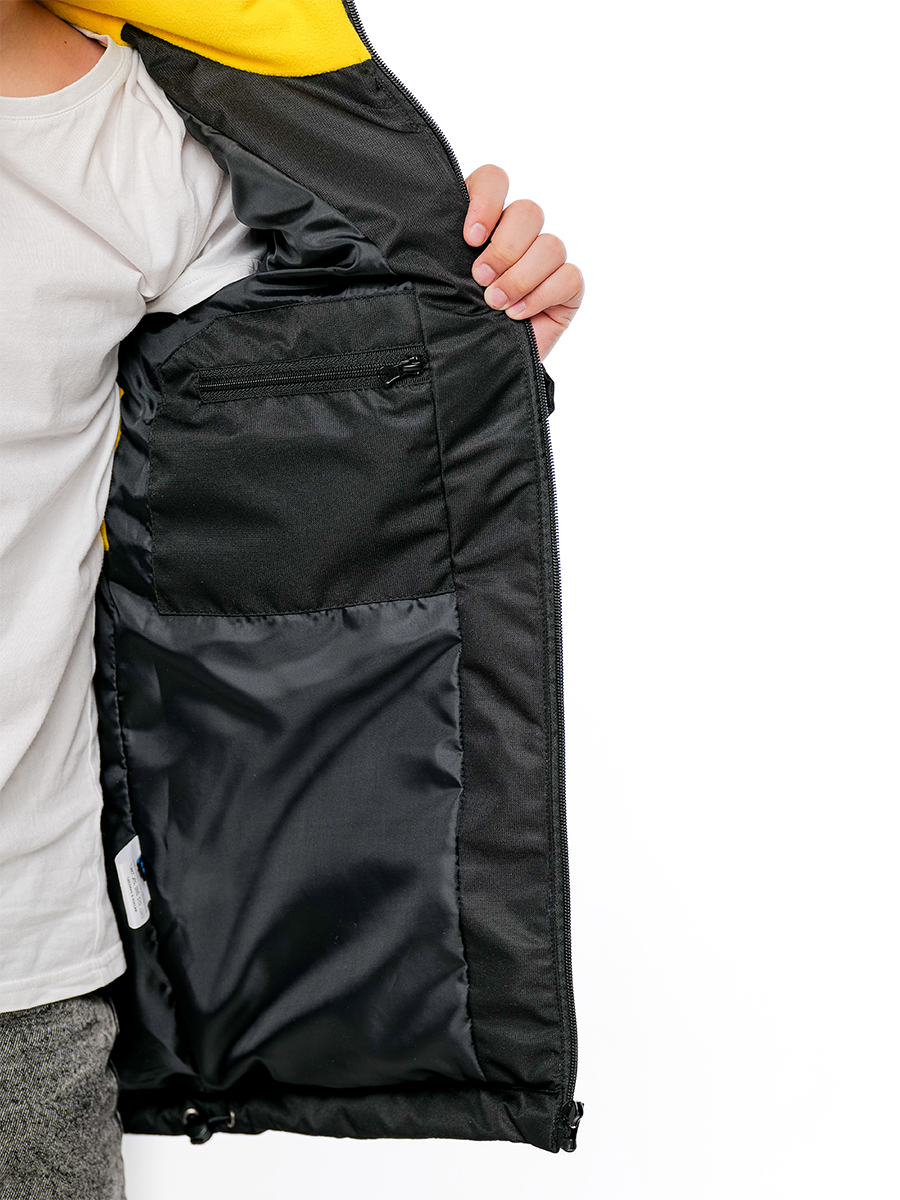 Куртка RODOS М-245/черный(желтый) - фото 8