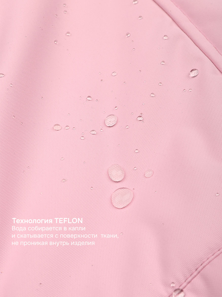 Куртка и полукомбинезон NIKASTYLE 7з3225 розовый/инжир - фото 15