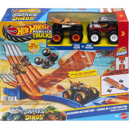 Трек Hot Wheels Разгром в спуске