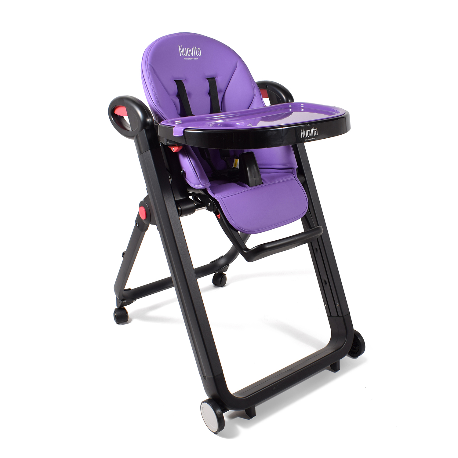 Стульчик для кормления Nuovita Futuro Nero Viola классический - фото 1