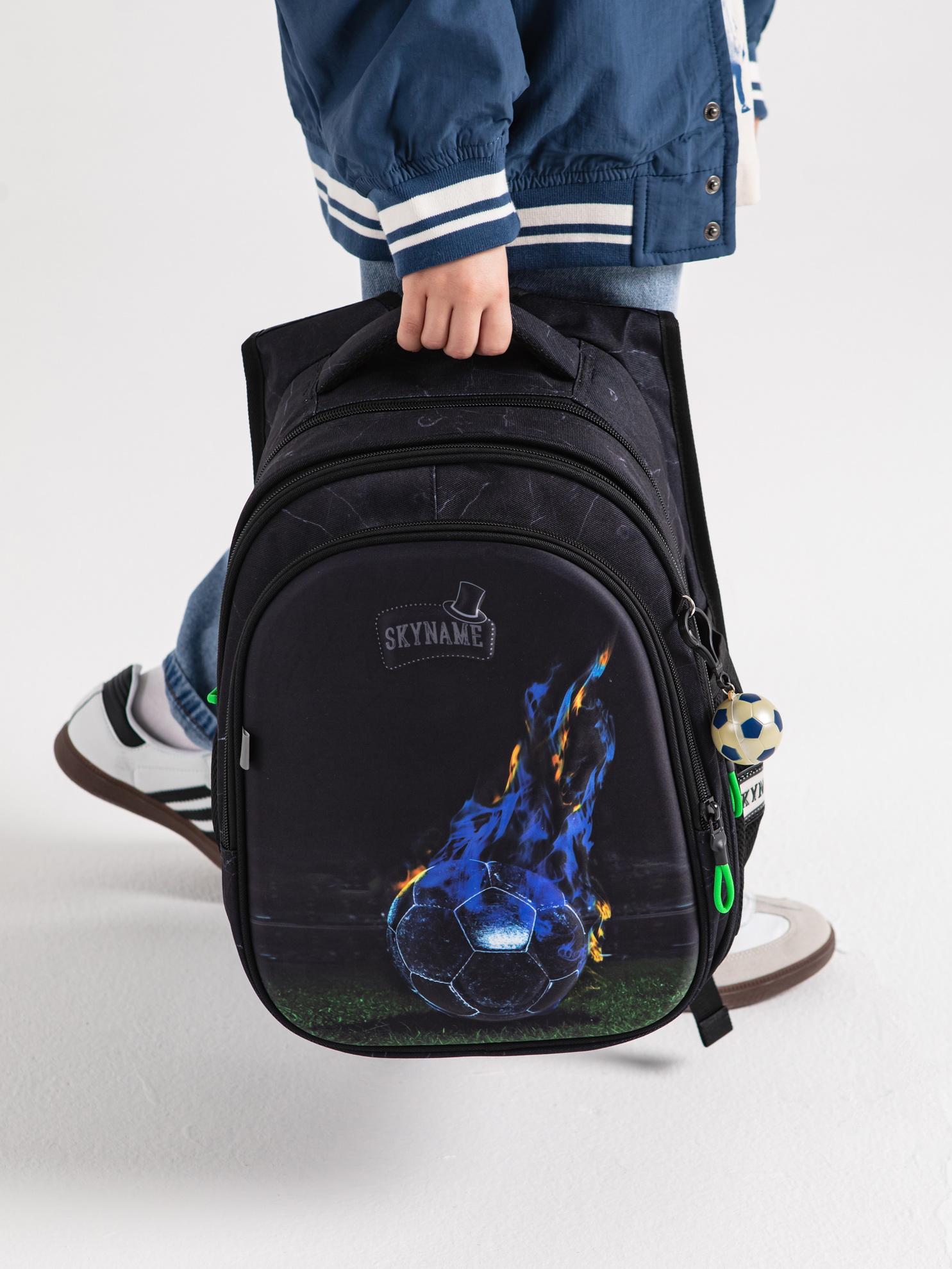 Рюкзак SkyName анатомическая спинка + брелок - фото 4