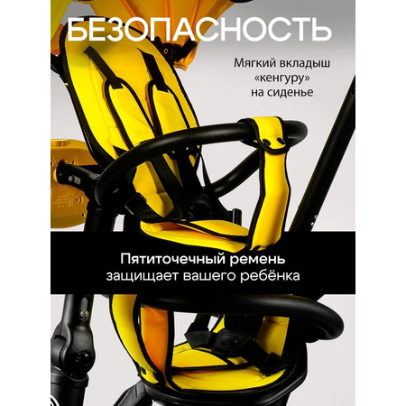 Трехколесный велосипед Velobibi 10 дюймов