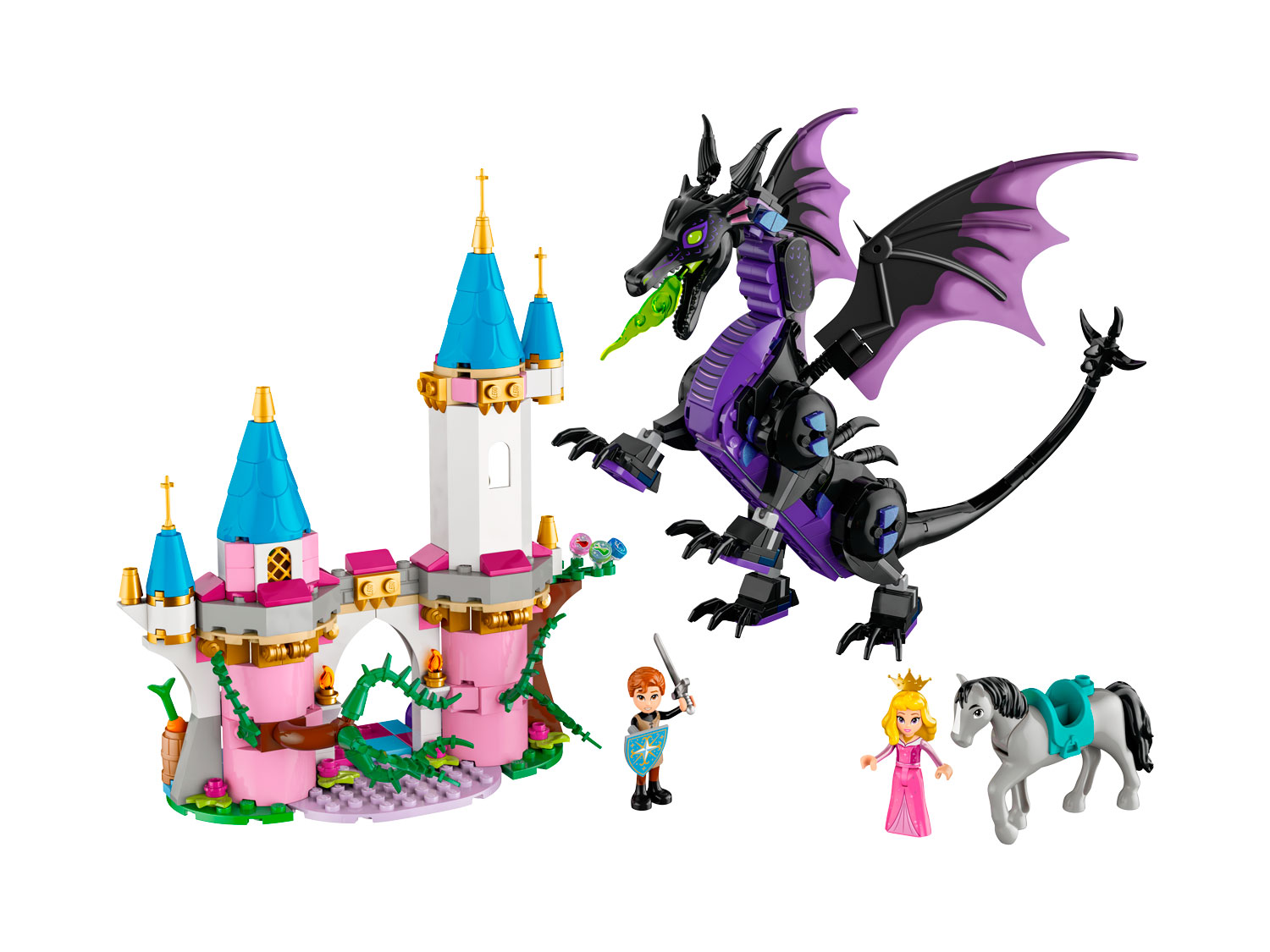 Конструктор LEGO Disney Princess Малифисента в образе Дракона блочный - фото 1