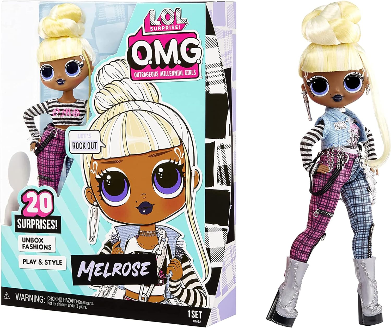 Кукла модельная L.O.L. Surprise! OMG Melrose 581864 - фото 8
