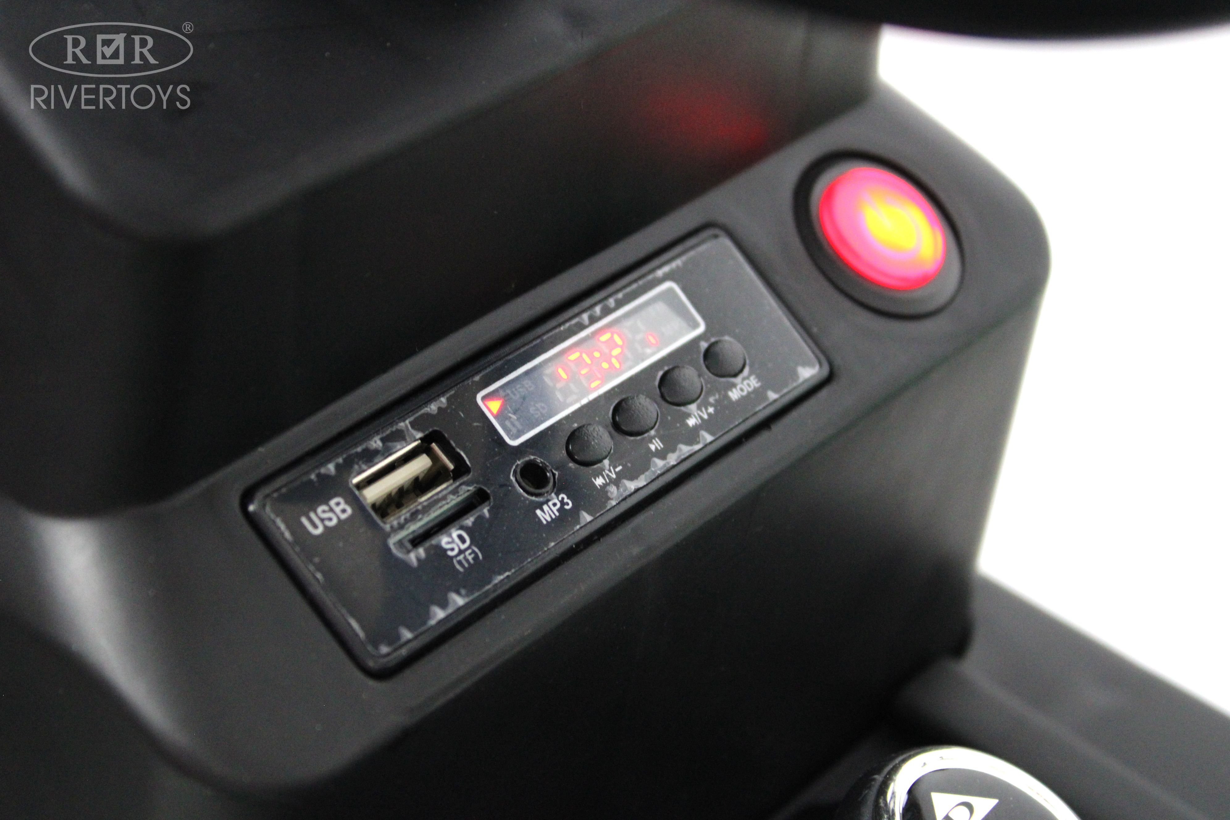 Электромобиль RIVERTOYS O555OO-GREEN С пультом ДУ - фото 18