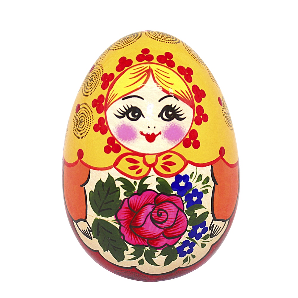 Игрушка Золотая Хохлома неваляшка - фото 1