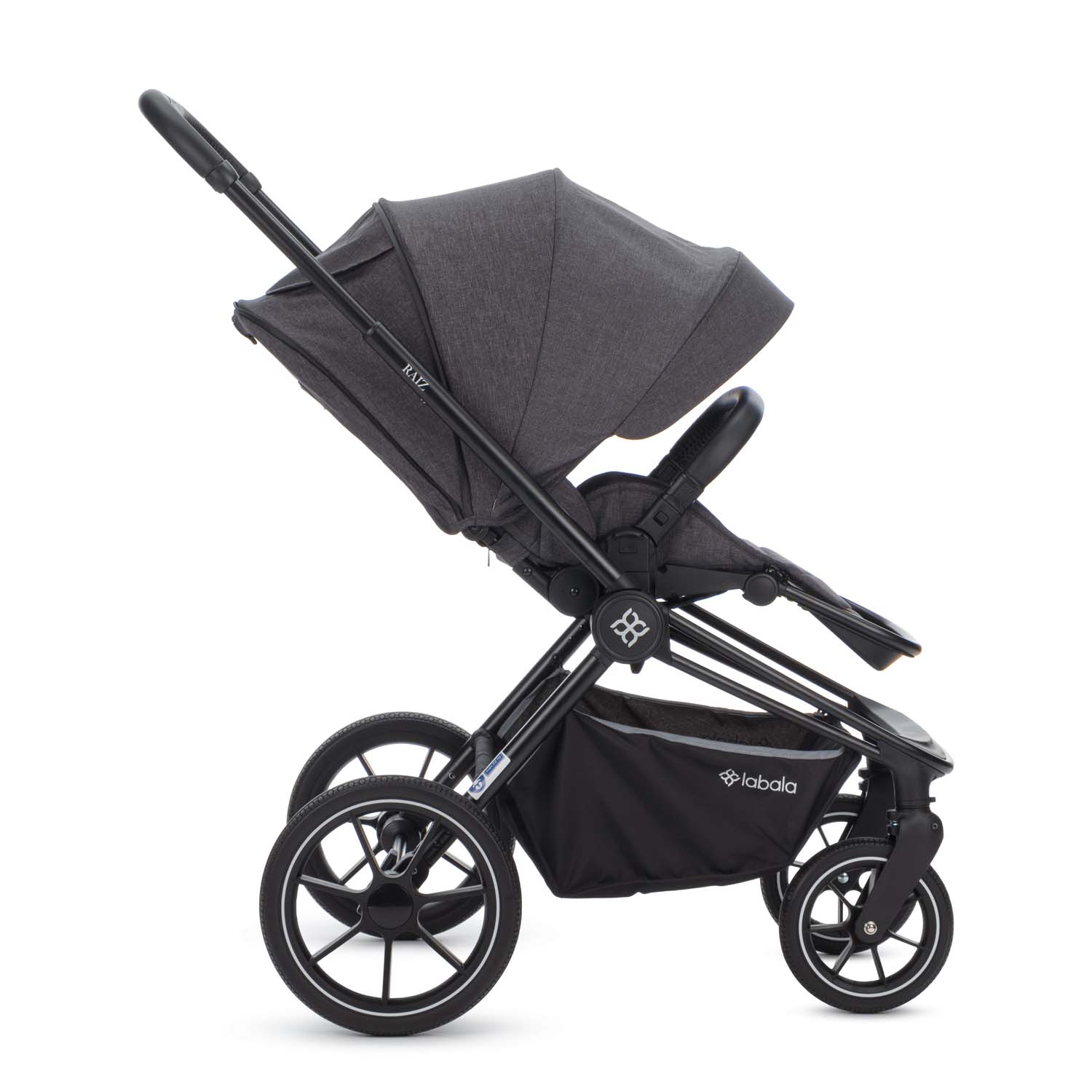 Коляска 2в1 Labala Raiz Stone grey - фото 16