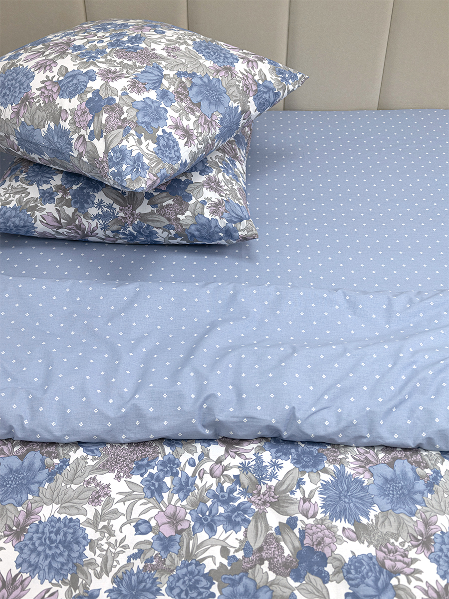 Комплект постельного белья BRAVO поплин Бламмо двуспальный 4 предм. - фото 6