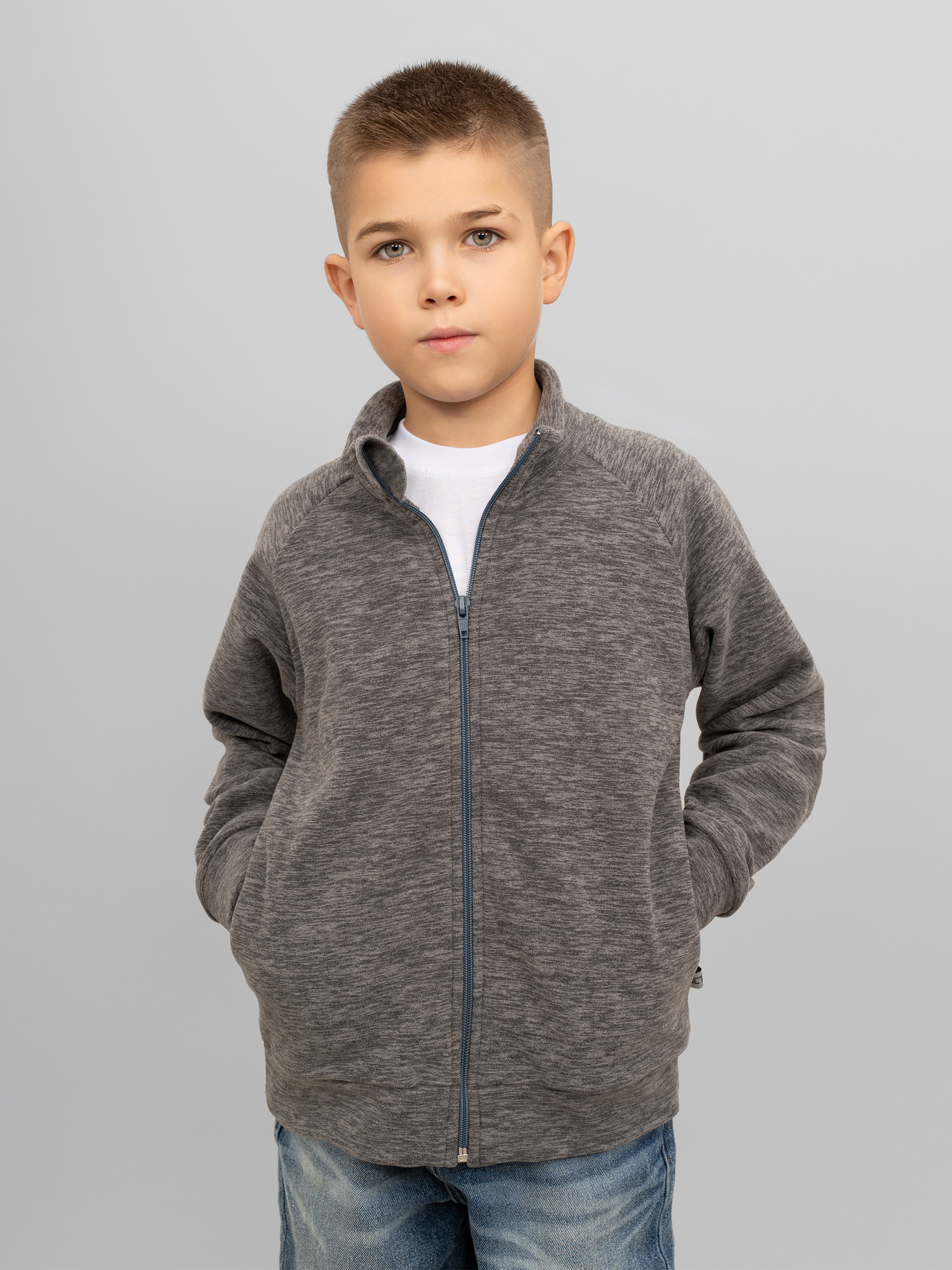 Толстовка ULTRA 689/1кт-Ул серый - фото 1