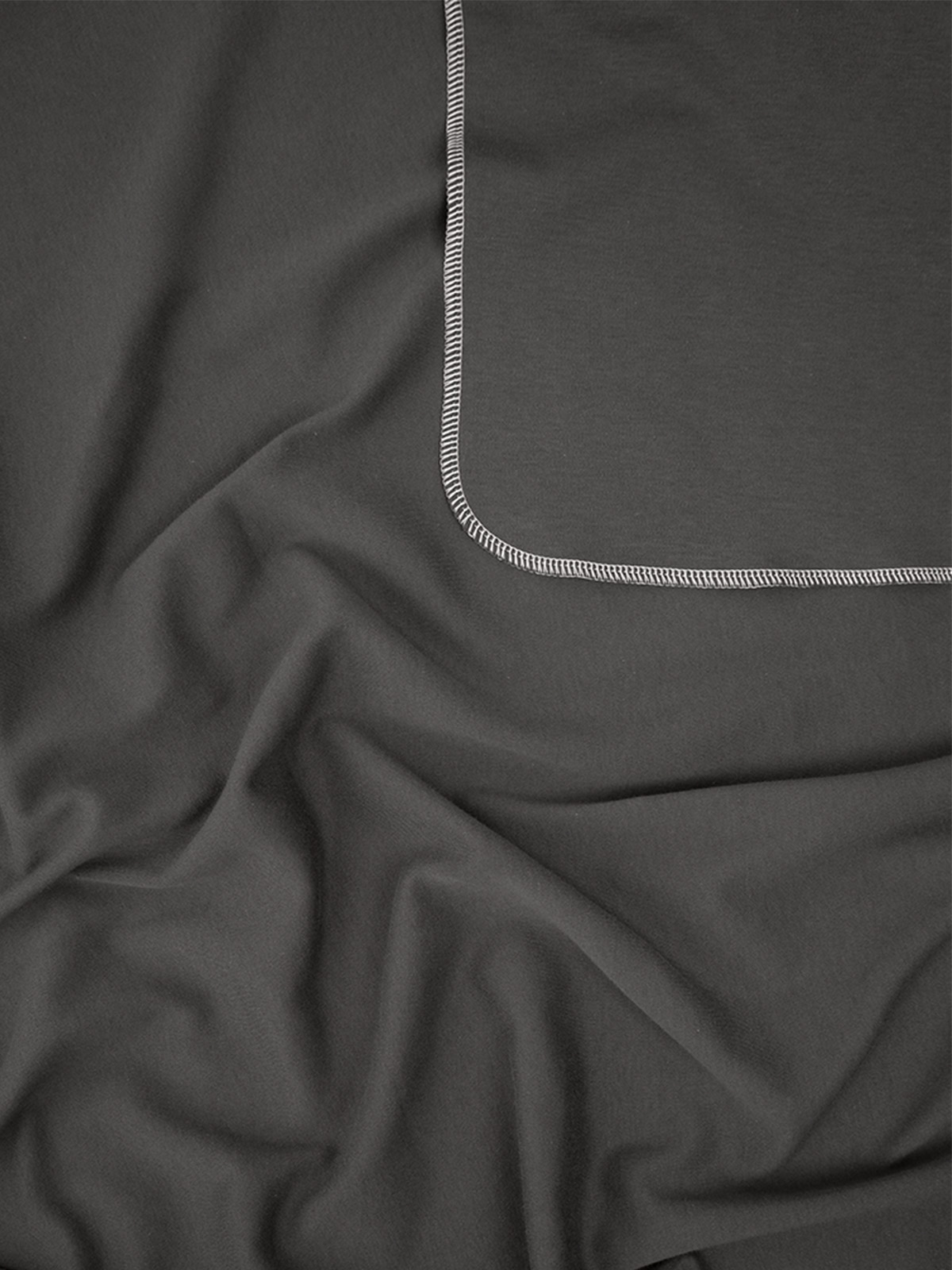 Пелёнка Mjolk Акулы/Звёзды/Steel Grey трикотаж 85х120 см 3 шт. - фото 4