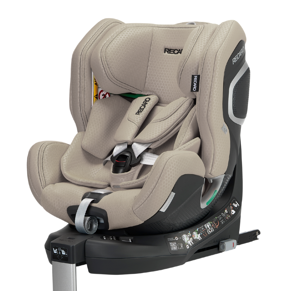 Автокресло Recaro Xenon 1 KID Isofix 0+/1/2 (0-25 кг) бежевый - фото 11
