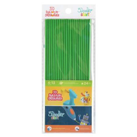 Пластик 3Doodler Star Зеленый