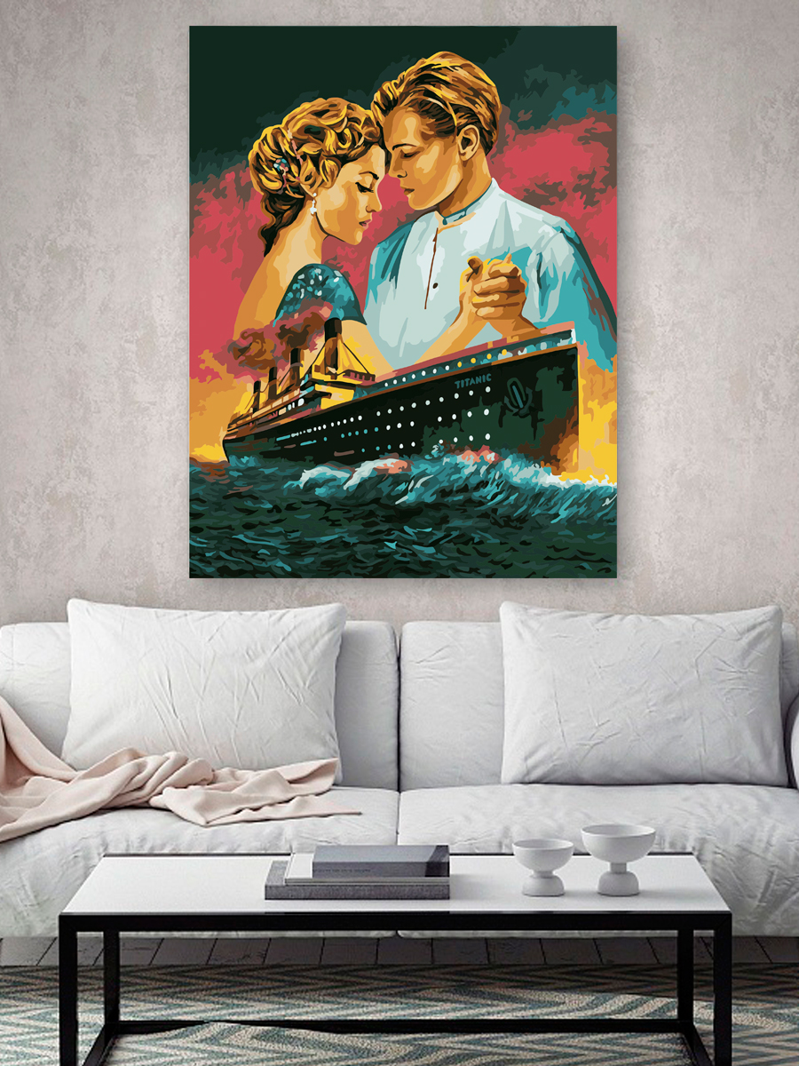 Картина по номерам Hobby Paint Титаник в ассортименте - фото 3