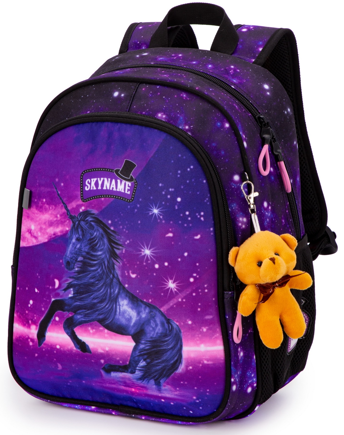 Рюкзак SkyName 17л анатомическая спинка+мишка - фото 1