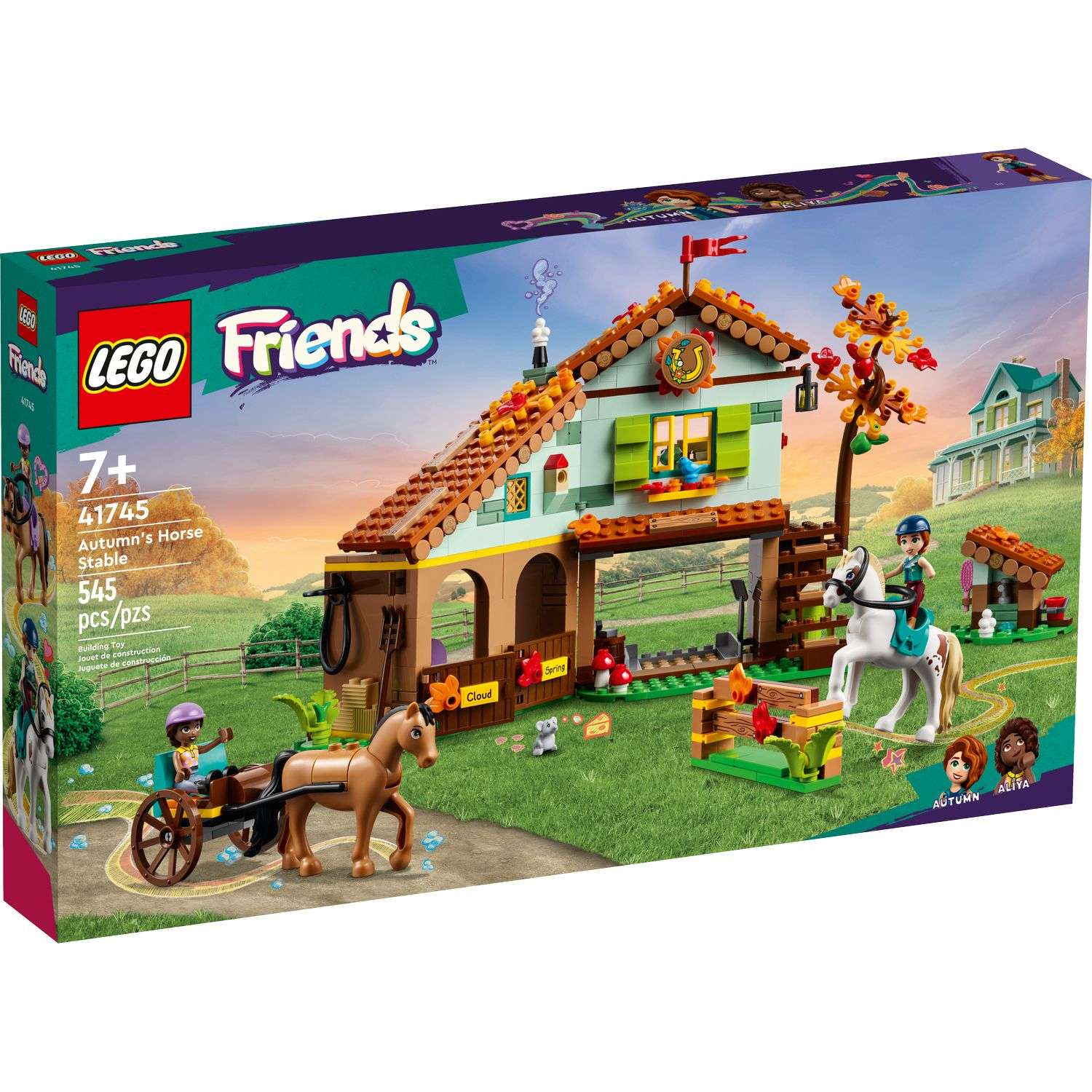 Конструктор LEGO Friends Autumns Horse Stable 545 дет. - фото 1